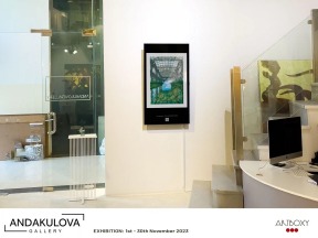 Image My artwork at Andakulova Gallery in Dubaï