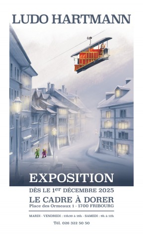 Image Exposition d'oeuvres - Le Cadre &agrave; Dorer, Fribourg