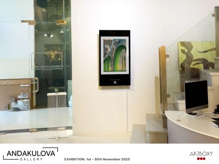 Image Oeuvres présentées à la Andakulova Gallery à Dubaï