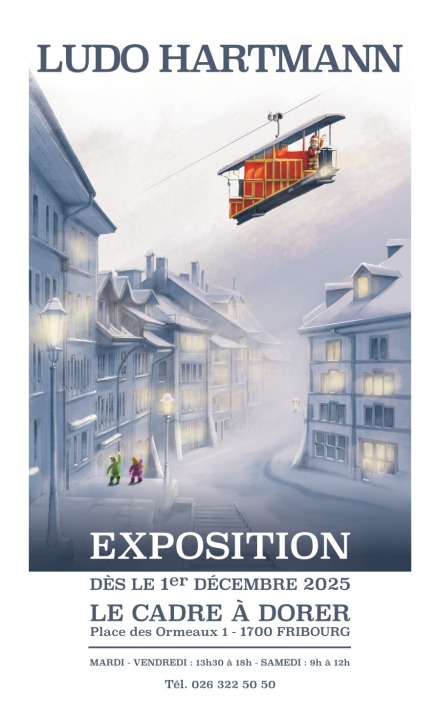 Image Exposition d'oeuvres - Le Cadre à Dorer, Fribourg