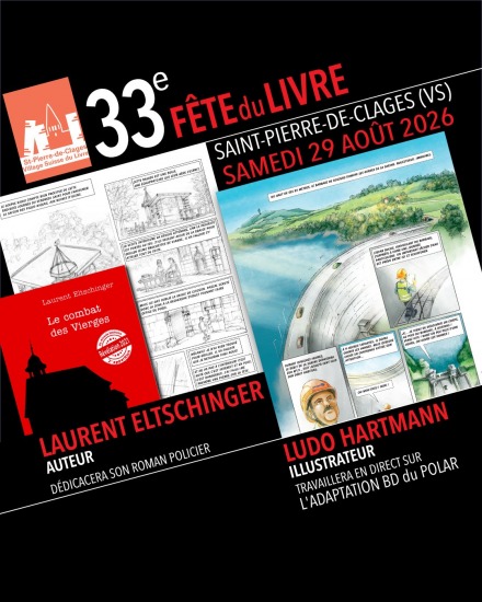 Image La bande dessin&eacute;e &agrave; l&rsquo;honneur &agrave; la F&ecirc;te du livre de Saint-Pierre-de-Clages (VS)