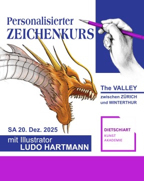 Image PERSONALISIERTER ZEICHENKURS &ndash; Region Z&uuml;rich und Winterthur