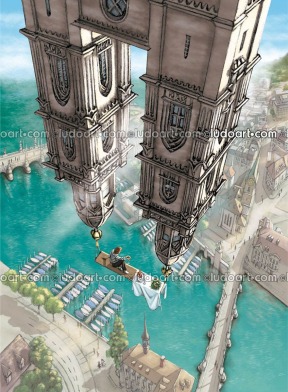 Image Illustration Zürich Grossmünster