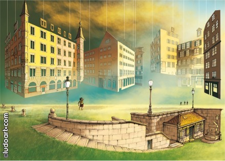 Image Illustration Zürich Niederdorf