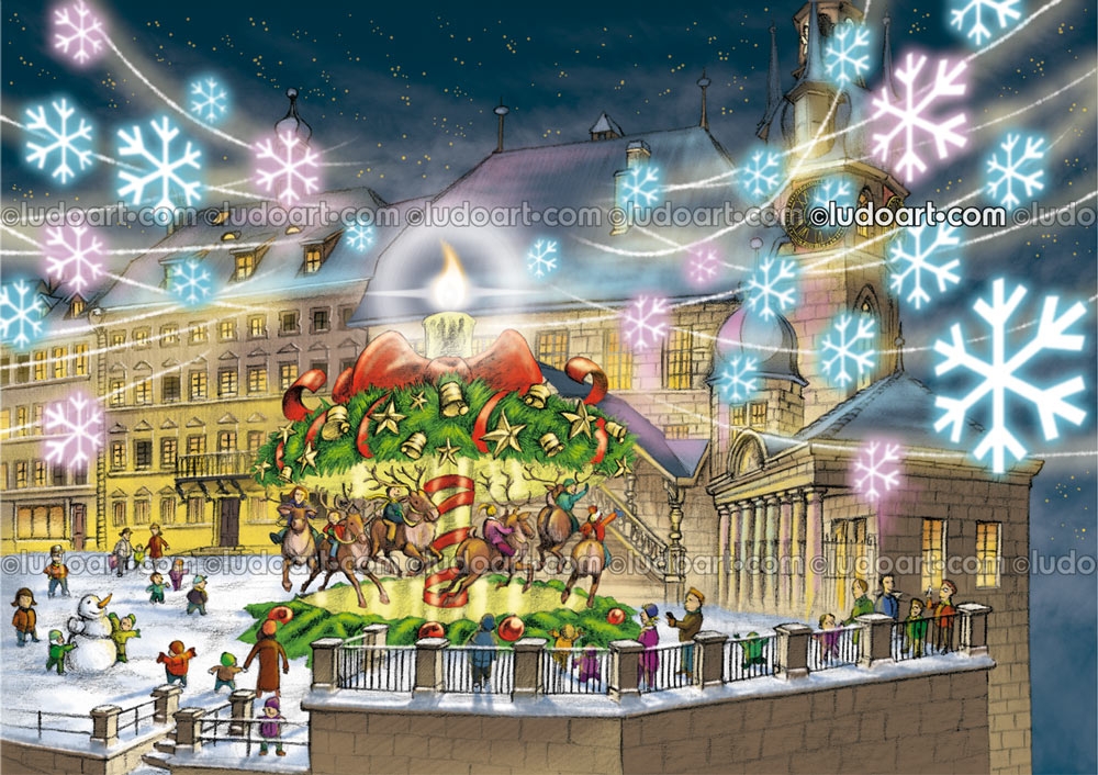 Fribourg
Christmas
City Hall
Carousel