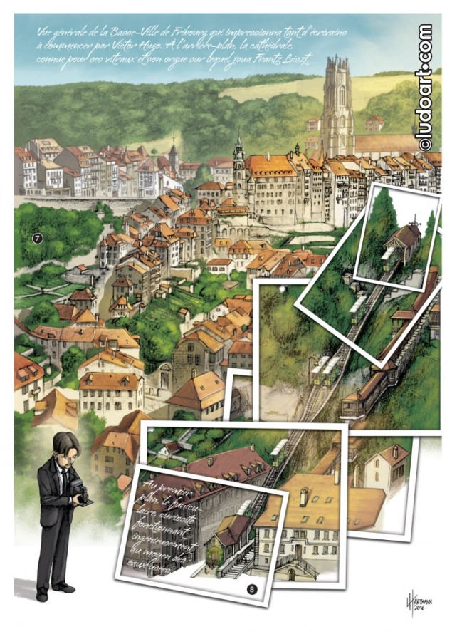 Illustrated brochure: Antoine de Saint-Exupery in Fribourg Illustrated brochure: Antoine de Saint-Exupery in Fribourg